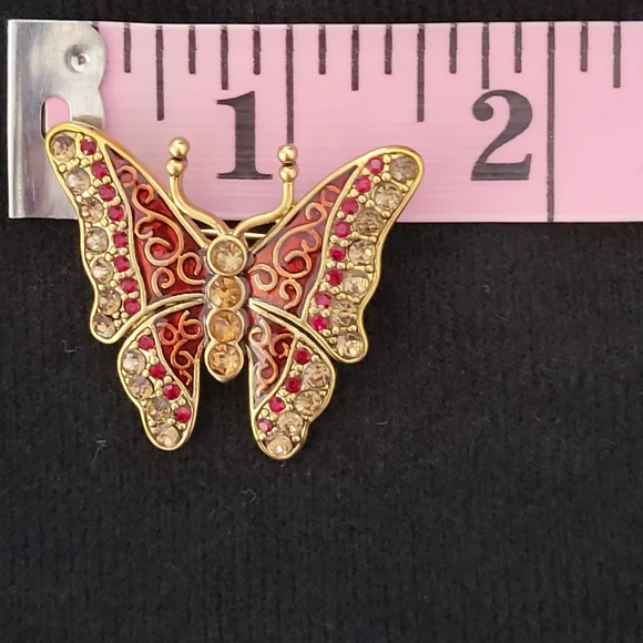 Estate Vintage LC Signed Brooches/Pins - Picture 6 of 8